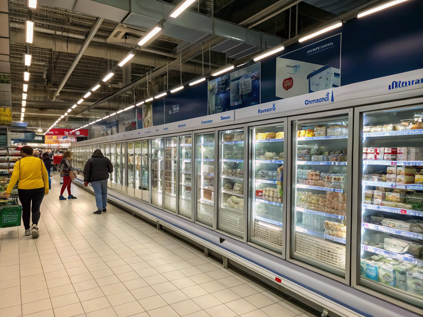 Commercial display refrigeration unit in Marietta GA