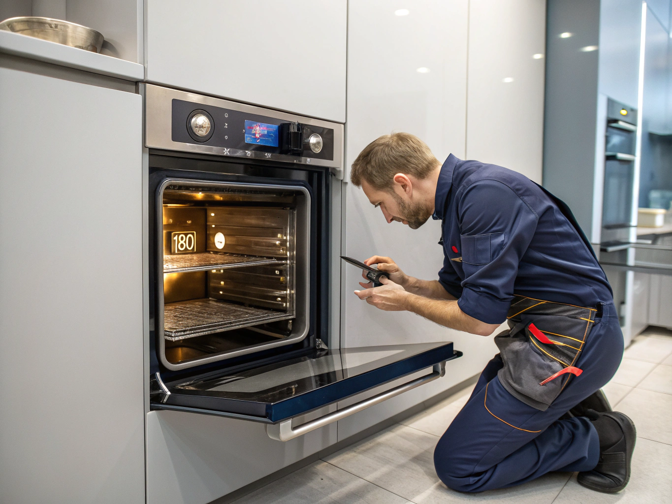 Electric and gas oven repair service in Marietta kitchen
